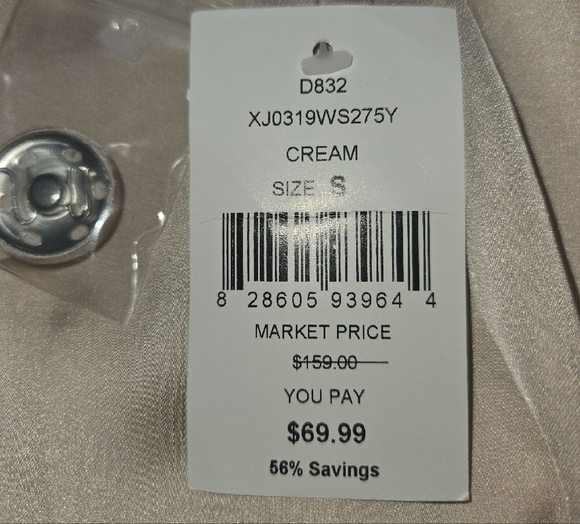 Sanctuary Plush Teddy Jacket in Cream - Picture 4 of 4